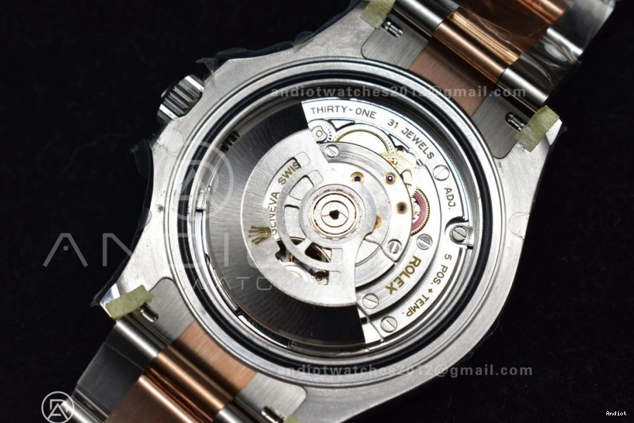 Dial Clean Plated 126621 Rose Gold Bracelet Brown 1:1 Yacht-Master Edition SS 904L Steel VR3235 On Best 1103